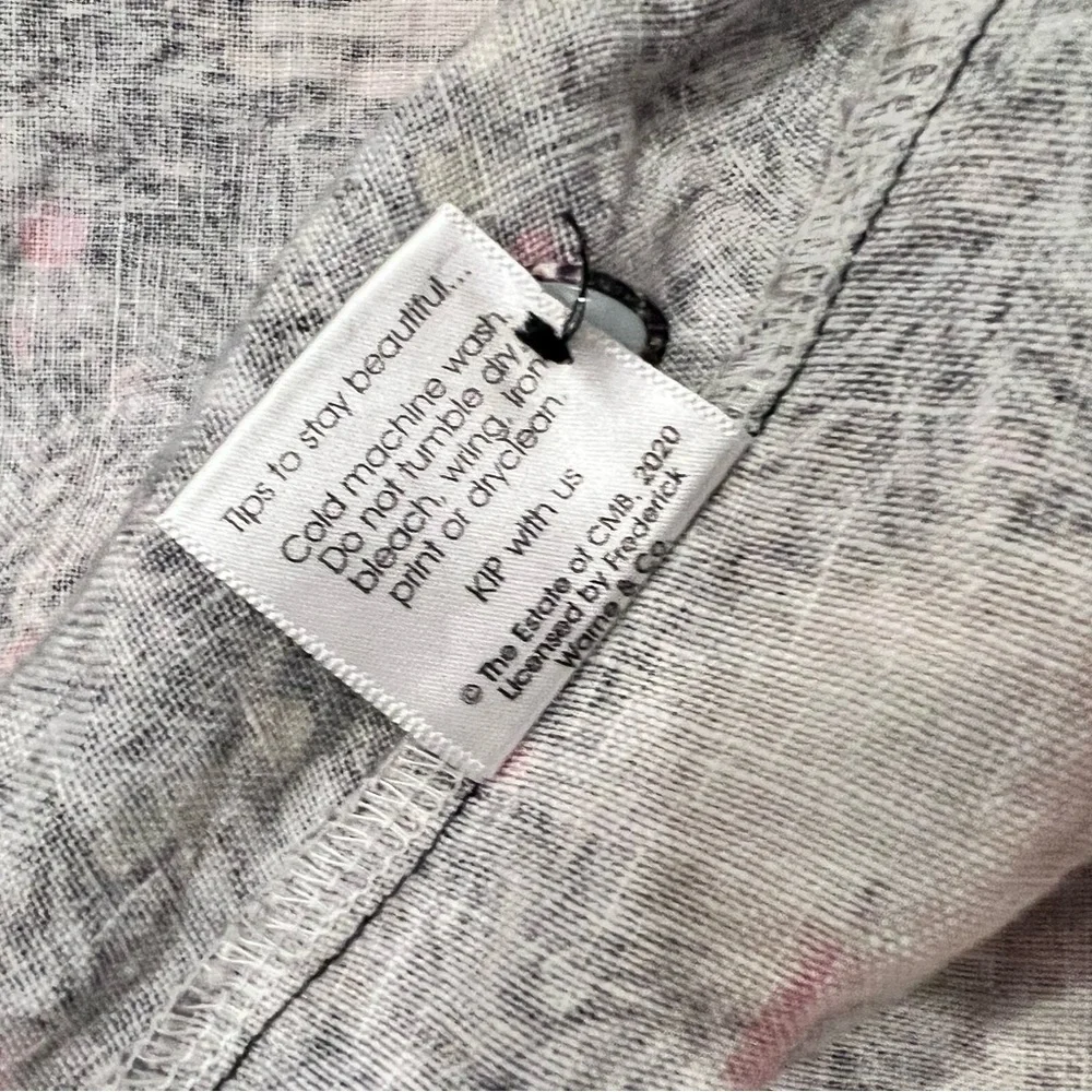 Kip & Co Flower Fairies Christmas Angel Heirloom Linen Pinafore Dress - Picture 5 of 13